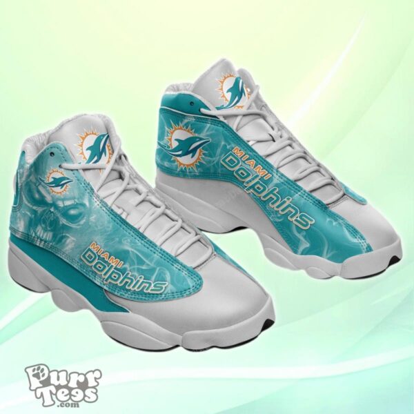 Miami Dolphins Custom Shoes Air Jordan 13 Shoes Style Gift Product Photo 1