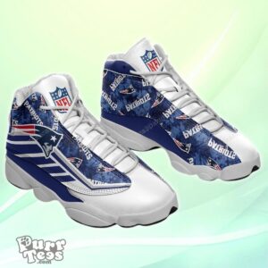 New England Patriots Custom Air Jordan 13 Shoes Style Gift Product Photo 1