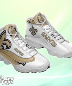 New Orleans Saints Custom Air Jordan 13 Shoes Best Gift For Men And Women Product Photo 1