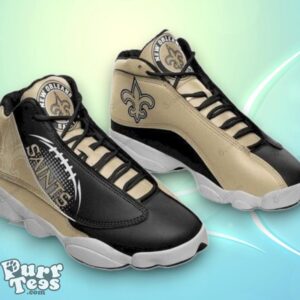 New Orleans Saints Custom Air Jordan 13 Shoes Special Gift Product Photo 1