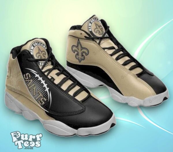 New Orleans Saints Custom Air Jordan 13 Shoes Special Gift Product Photo 1