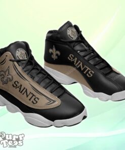 New Orleans Saints Custom Air Jordan 13 Shoes Style Gift Product Photo 1
