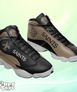 New Orleans Saints Custom Air Jordan 13 Shoes Unique Gift For Men And Women Product Photo 1