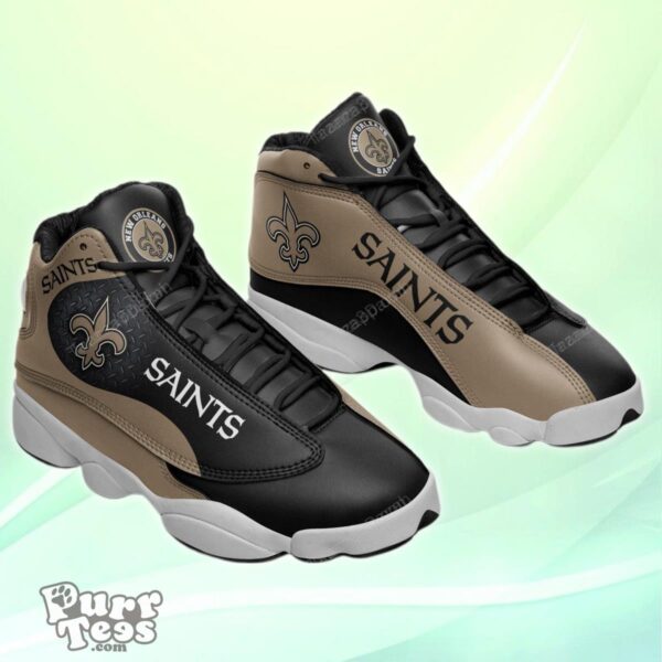 New Orleans Saints Custom Air Jordan 13 Shoes Unique Gift For Men And Women Product Photo 1