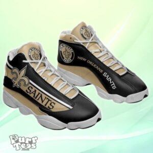 New Orleans Saints Custom Shoes Air Jordan 13 Shoes Special Gift Product Photo 1