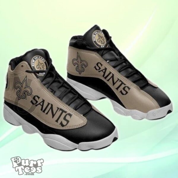 New Orleans Saints Custom Shoes Air Jordan 13 Shoes Style Gift Product Photo 1