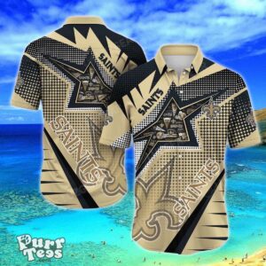 New Orleans Saints NFL Football Beach Shirt For This Summer Graphic Print Hawaiian Shirt Best Gift Product Photo 1