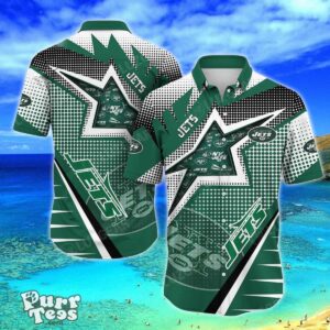New York Jets NFL Football Beach Shirt For This Summer Graphic Print Hawaiian Shirt Best Gift Product Photo 1