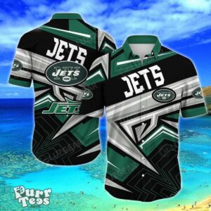 New York Jets NFL Hawaiian Shirt Best Gift, Trending Summer Product Photo 1