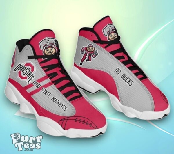 Ohio State Buckeyes Ncaa Football Air Jordan 13 Shoes Special Gift Product Photo 1