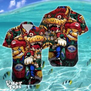 Super Mario And Luigi Aloha Beach Hawaiian Shirt Style Gift Product Photo 1