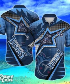 Tennessee Titans NFL Football Beach Shirt For This Summer Graphic Print Hawaiian Shirt Best Gift Product Photo 1