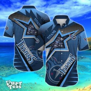 Tennessee Titans NFL Football Beach Shirt For This Summer Graphic Print Hawaiian Shirt Best Gift Product Photo 1