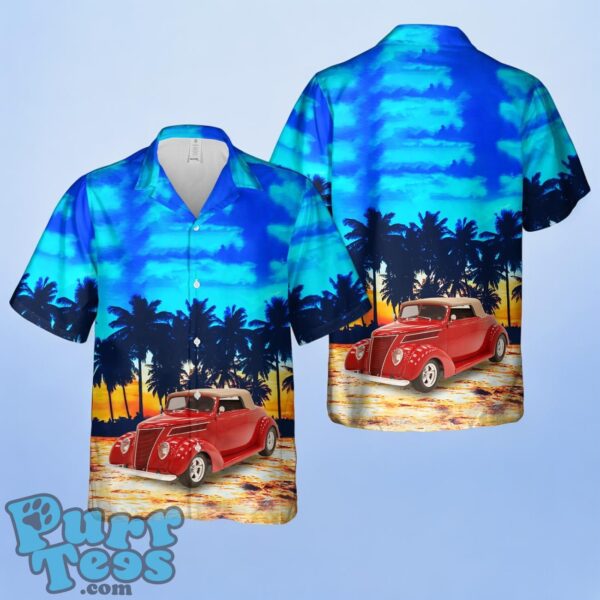 1937 Ford Cabriolet Hawaiian Shirt Product Photo 1