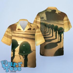 80th Anniversary Of D-Day Normandy Hawaiian Shirt Product Photo 1