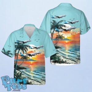 Air Dolomiti Embraer ERJ-190LR (ERJ-190-100 LR) Hawaiian Shirt Product Photo 1