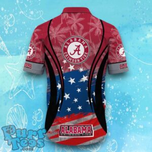 Alabama Crimson Tide NCAA1 Hawaiian Shirt Flag 3D Summer Beach For Fans Product Photo 3