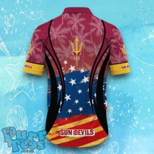 Arizona State Sun Devils NCAA2 Hawaiian Shirt Flag 3D Summer Beach For Fans Product Photo 3