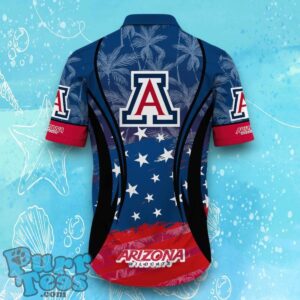 Arizona Wildcats NCAA3 Hawaiian Shirt Flag 3D Summer Beach For Fans Product Photo 3