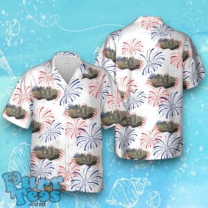 Assault Amphibious Vehicle (AAV) AAVP7A1, 4th Of July Hawaiian Shirt Product Photo 1