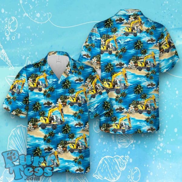 At Collections Liebherr A916 Wheeled Excavator Hawaiian Shirt Product Photo 1