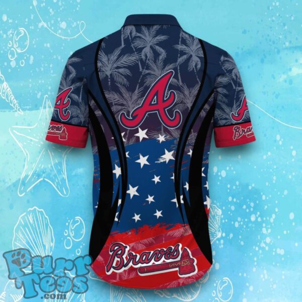 Atlanta Braves MLB Hawaiian Shirt Flag 3D Summer Beach For Fans Product Photo 3