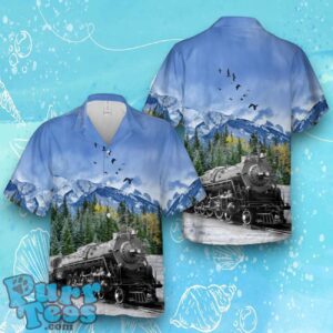 Atlantic Coast Line Railroad New R-1 Class 4-8-4 Northern Baldwin Locomotive # 1808 Hawaiian Shirt Product Photo 1