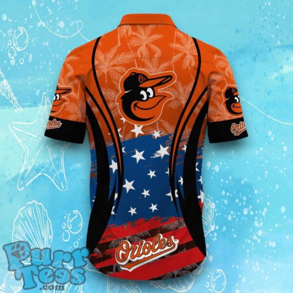 Baltimore Orioles MLB Hawaiian Shirt Flag 3D Summer Beach For Fans Product Photo 3