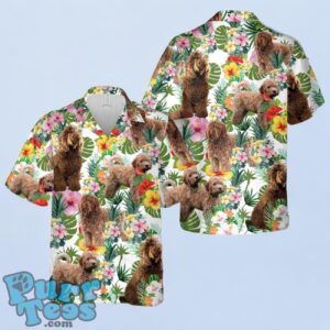 Barbet Dogs Hawaiian Shirt Product Photo 1