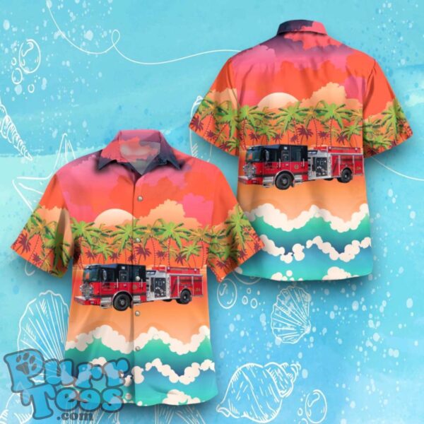 Bartlesville, Oklahoma, Bartlesville Fire Department Hawaiian Shirt Product Photo 1