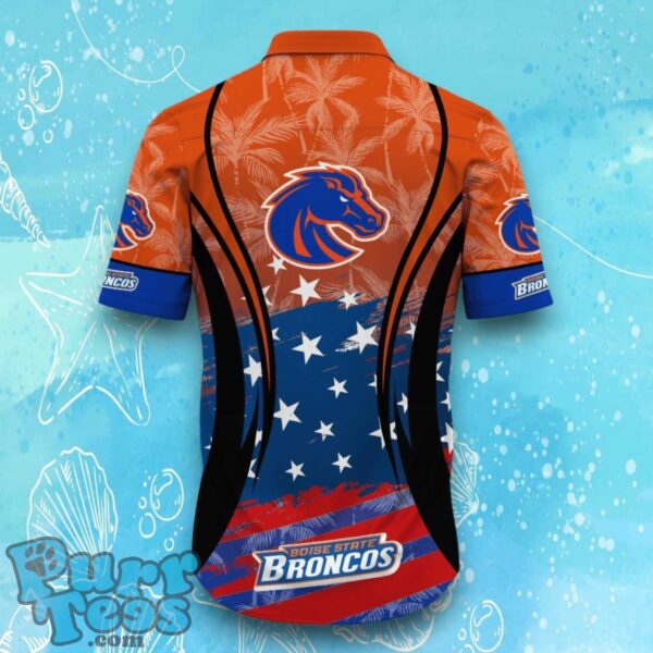 Boise State Broncos NCAA1 Hawaiian Shirt Flag 3D Summer Beach For Fans Product Photo 3