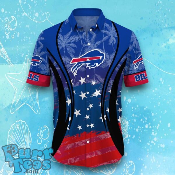 Buffalo Bills NFL Hawaiian Shirt Flag 3D Summer Beach For Fans Product Photo 2