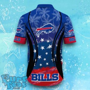 Buffalo Bills NFL Hawaiian Shirt Flag 3D Summer Beach For Fans Product Photo 3