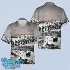 Canada Juno Beach D-Day Normandy Landings Hawaiian Shirt Product Photo 1