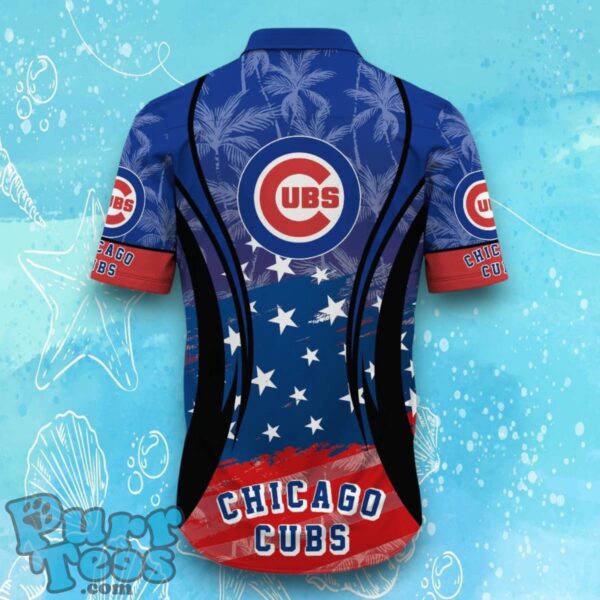 Chicago Cubs MLB Hawaiian Shirt Flag 3D Summer Beach For Fans Product Photo 3