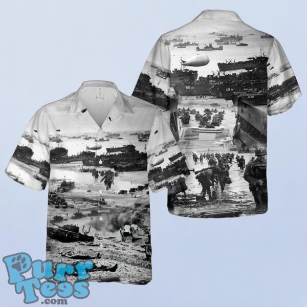 D-Day Normandy Landings Hawaiian Shirt Product Photo 1