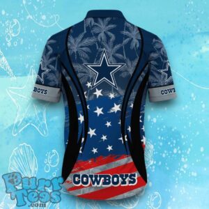 Dallas Cowboys NFL Hawaiian Shirt Flag 3D Summer Beach For Fans Product Photo 3