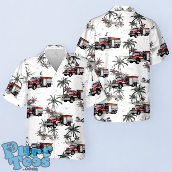 Flagler County Fire Rescue Station 51 Hawaiian Shirt Product Photo 1