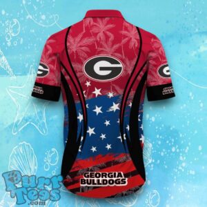 Georgia Bulldogs NCAA1 Hawaiian Shirt Flag 3D Summer Beach For Fans Product Photo 3