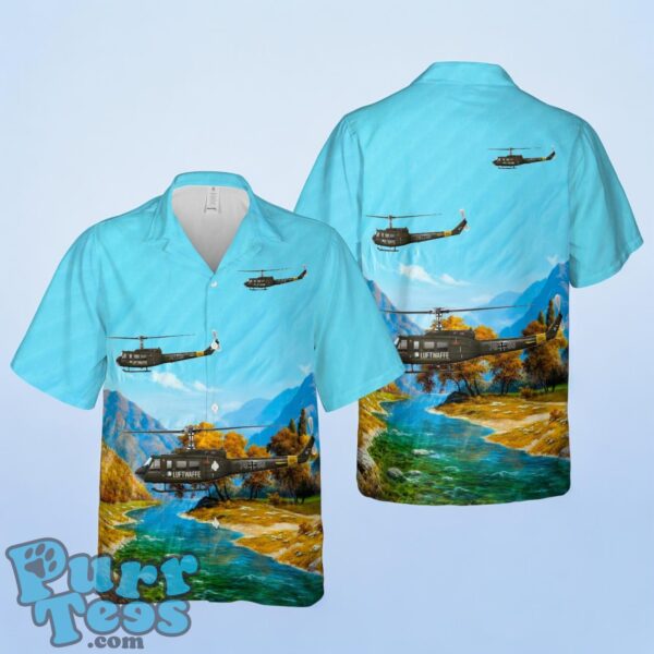 German Air Force UH-1D Huey 70+55 Hawaiian Shirt Product Photo 1