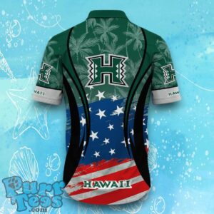 Hawaii Rainbow Warriors NCAA3 Hawaiian Shirt Flag 3D Summer Beach For Fans Product Photo 3