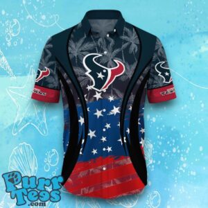 Houston Texans NFL Hawaiian Shirt Flag 3D Summer Beach For Fans Product Photo 2