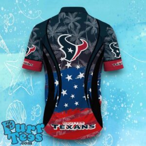 Houston Texans NFL Hawaiian Shirt Flag 3D Summer Beach For Fans Product Photo 3