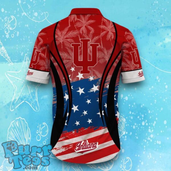 Indiana Hoosiers NCAA3 Hawaiian Shirt Flag 3D Summer Beach For Fans Product Photo 3