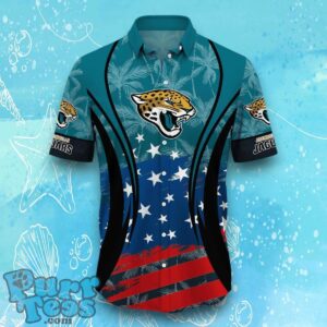 Jacksonville Jaguars NFL Hawaiian Shirt Flag 3D Summer Beach For Fans Product Photo 2