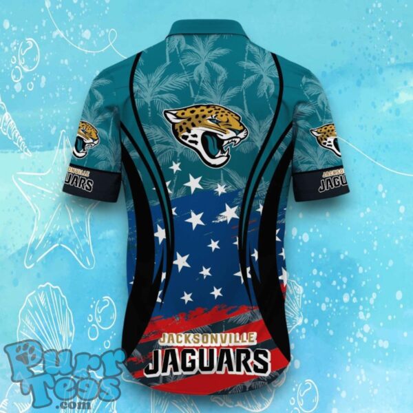 Jacksonville Jaguars NFL Hawaiian Shirt Flag 3D Summer Beach For Fans Product Photo 3