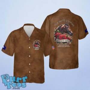 Kentucky Derby 150th Anniversary Hawaiian Shirt Product Photo 1