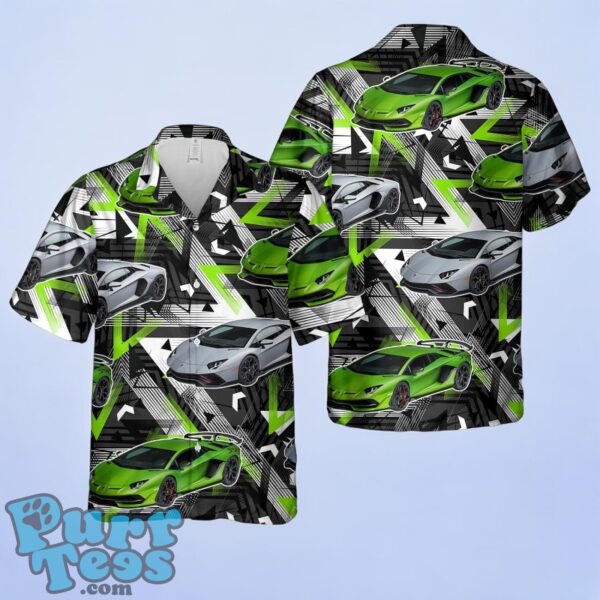 Lamborghini Aventador Hawaiian Shirt Product Photo 1