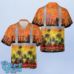 Logger Tropical, 4th Of July Hawaiian Shirt Product Photo 1