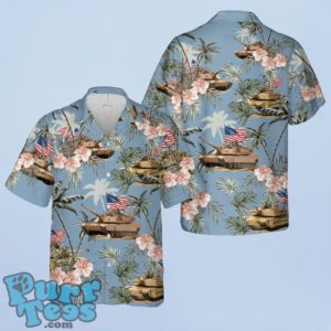 M1 Abrams Tank, 4th Of July Hawaiian Shirt Product Photo 1